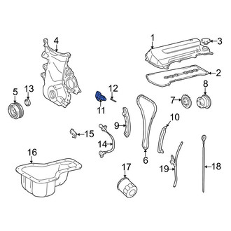 Toyota OE - Engine Timing Chain Tensioner