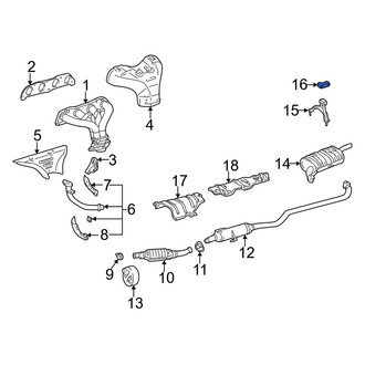 Toyota OE - Exhaust System Hanger