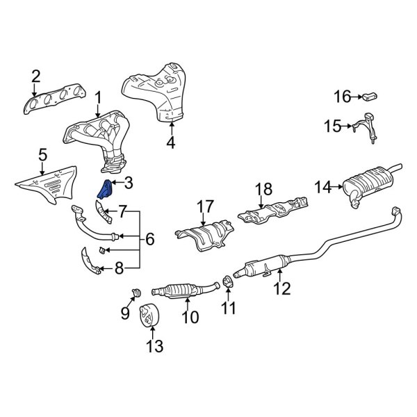 Exhaust Manifold Bracket