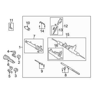 Toyota OE - Steering Gear & Linkage (CE / LE / S)