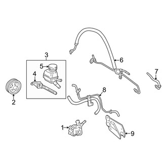 Toyota OE - Steering Gear & Linkage - Pump & Hoses