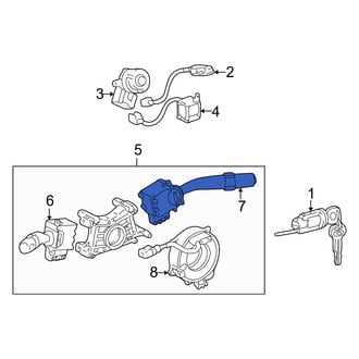 Toyota OE - Wiper Switch