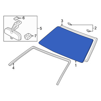 Toyota OE - Front Windshield