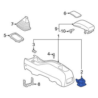 Toyota OE - Console Cup Holder