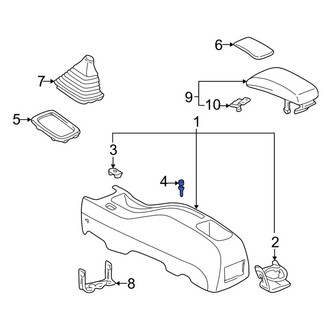 Toyota OE - Console Cup Holder