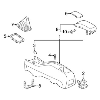 Toyota OE - Console