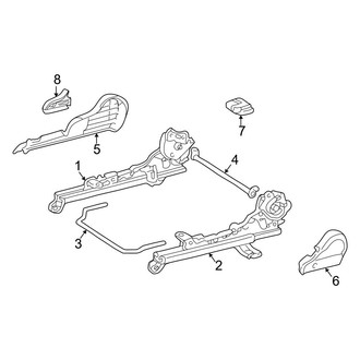Toyota OE - Seats & Tracks - Tracks & Components