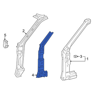 Toyota OE - Left Body A-Pillar Reinforcement
