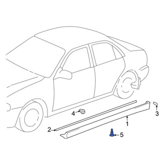 Toyota OE - Rocker Panel Molding Clip