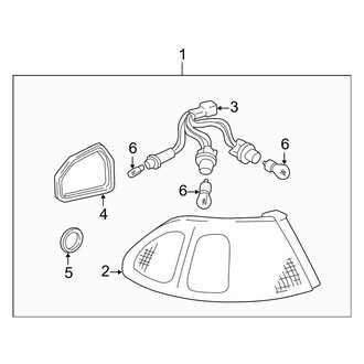 Toyota OE - Rear Lamps - Tail Lamps