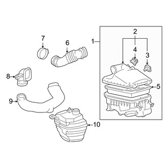 Toyota OE - Engine / Transaxle - Air Intake
