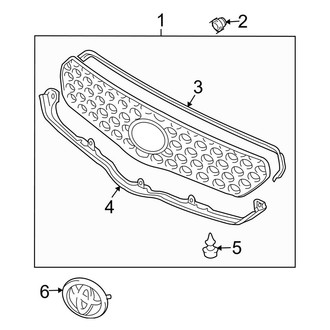 Toyota OE - Grille & Components (XRS)