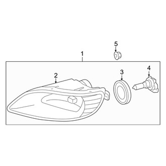 Toyota OE - Front Lamps - Fog Lamps