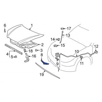 Toyota 4Runner Hood Locks & Hood Latches — CARiD.com