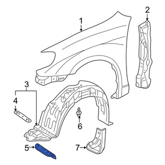 Toyota OE - Fender Liner Retainer