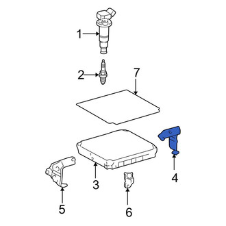 Toyota OE - Left Engine Control Module (ECM) Bracket