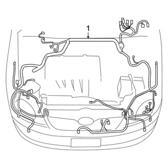 Toyota OE - Electrical - Wiring Harness