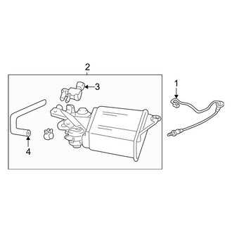 Toyota OE - Emission System - Emission Components (CE / LE / S)