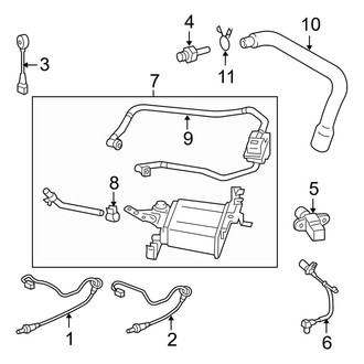 Toyota OE - Emission System - Emission Components