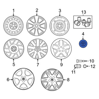 Toyota OE - Wheel Cap