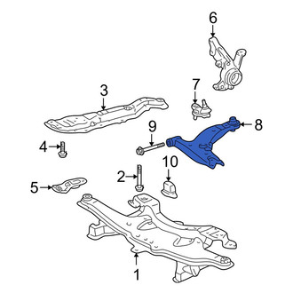 Toyota OE - Front Left Suspension Control Arm