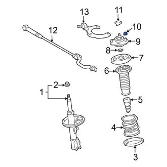 Toyota OE - Front Suspension Strut Mount Nut