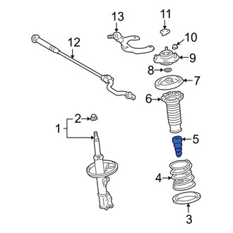 Toyota OE - Front Suspension Strut Bumper