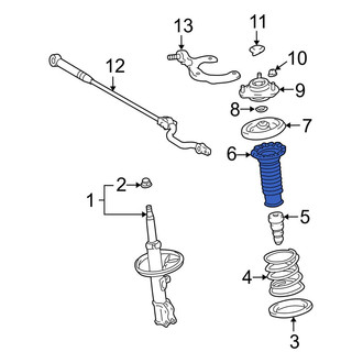 Toyota OE - Front Upper Suspension Strut Bellows