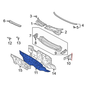 Toyota OE - Firewall