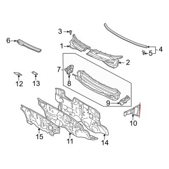 2004 Toyota Corolla OEM Body Hoods — CARiD.com