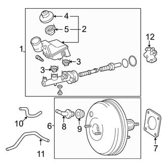 Toyota OE - Cowl - Components on Dash Panel