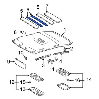 Toyota OE - Roof Insulator
