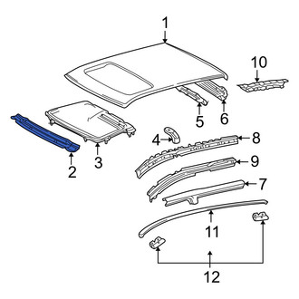 Toyota OE - Front Roof Header Panel