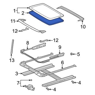Toyota OE - Sunroof Seal