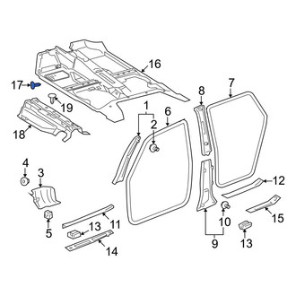 Toyota OE - Floor Carpet Clip