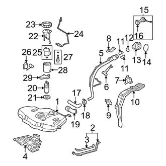 Toyota OE - Fuel System Components