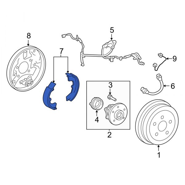 Drum Brake Shoe