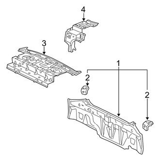 Toyota OE - Rear Body & Floor - Rear Body