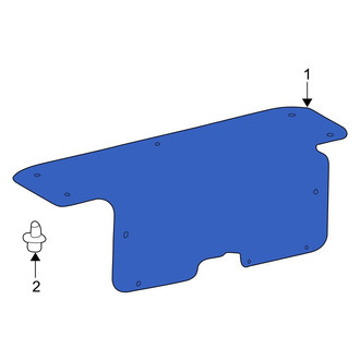 Toyota OE - Rear Deck Lid Trim