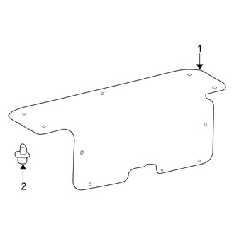 Toyota OE - Trunk Lid - Interior Trim