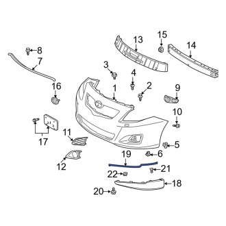 Toyota OE - Right Valance Panel Seal
