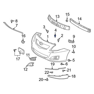 Toyota OE - Bumper Cover Stop