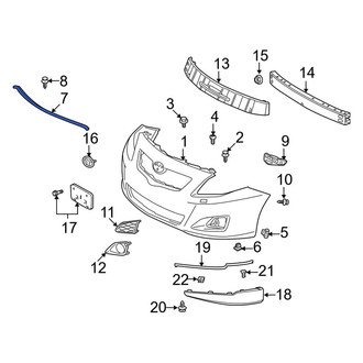 Toyota OE - Front Bumper Seal