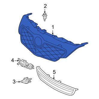 Toyota OE - Front Upper Grille