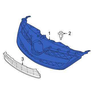 Toyota OE - Front Upper Grille