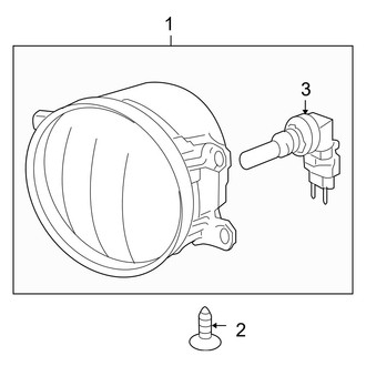 Toyota OE - Front Lamps - Fog Lamps