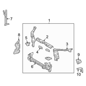 Toyota OE - Radiator Support (USA Built)
