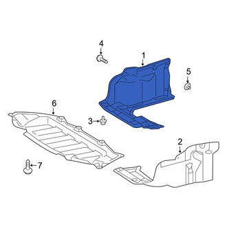 Toyota OE - Front Right Fender Splash Shield