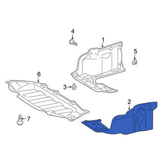 Toyota OE - Front Left Fender Splash Shield