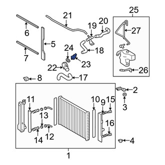 Toyota OE - Engine Coolant Thermostat